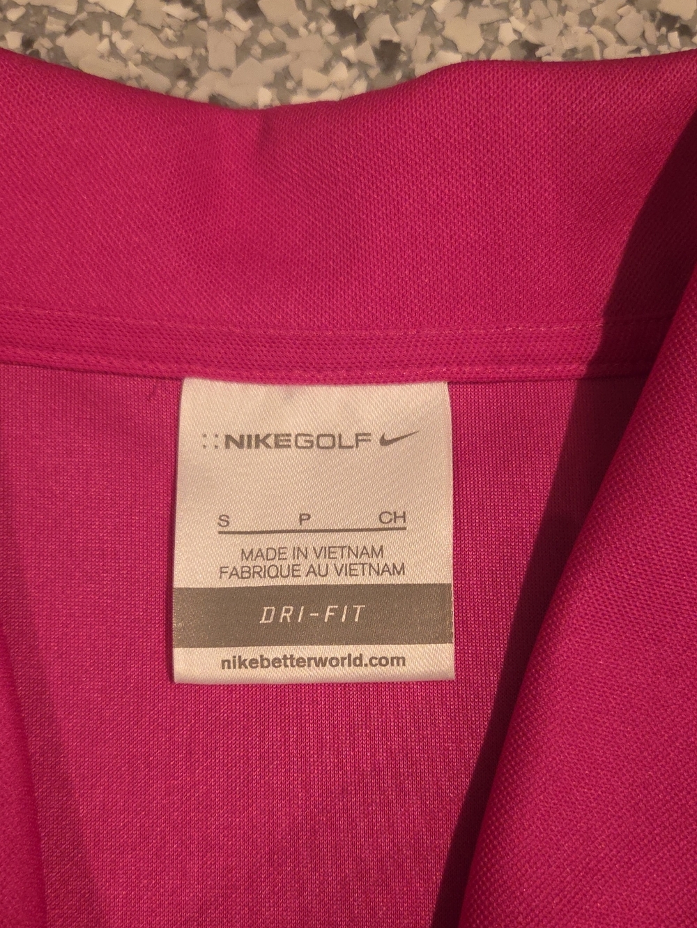 Pink Nike Golf Polo Size Small - Picture 3 of 3